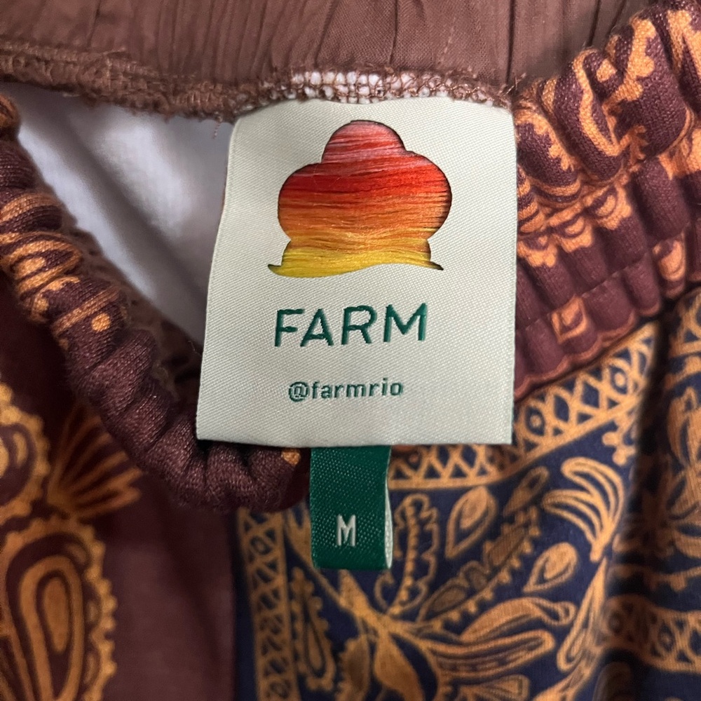 FarmRio Patchwork Print Pullover with Paisley & Leopard Motifs - Picture 4 of 4